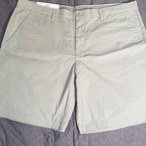 English Laundry Light Green Flat Front Shorts
